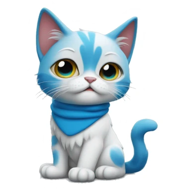 Smurfcat sticker