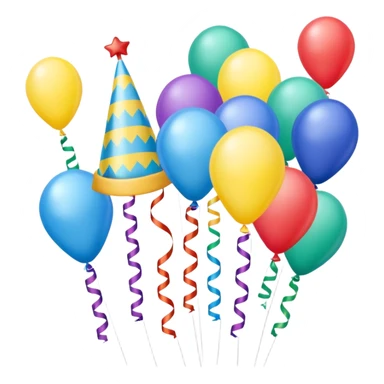 accessoires de fete sticker