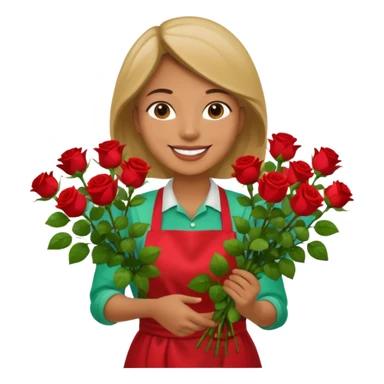 Flower Vendor sticker