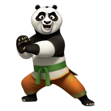 Kung Fu panda  sticker