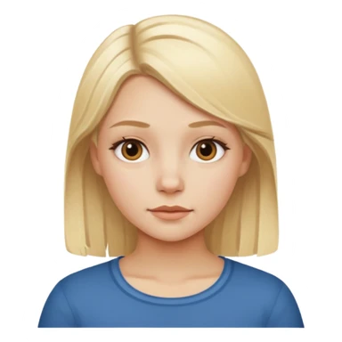 scandinavian girl sticker