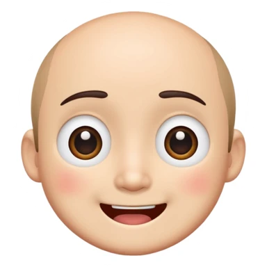 Shinchan shying face  sticker