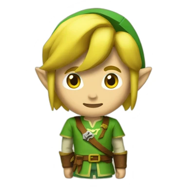the legend of zelda link sticker