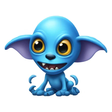 Stitch from lilo and stitch sticker