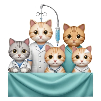 emergency surgeries on cats sticker