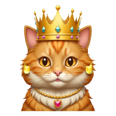 Oyun oynayan kral kedi sticker