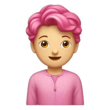 Cœur de couleur rose avec écrit mya à l'interieur sticker