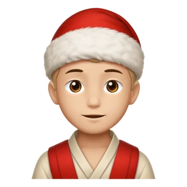 boys character  Santu  Ganji  sticker