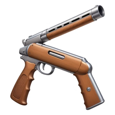 Create an emoji that’s sucking on the barrel of a shotgun sticker