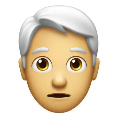 Shocked tears gasp sticker