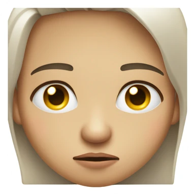 sad pouting face sticker