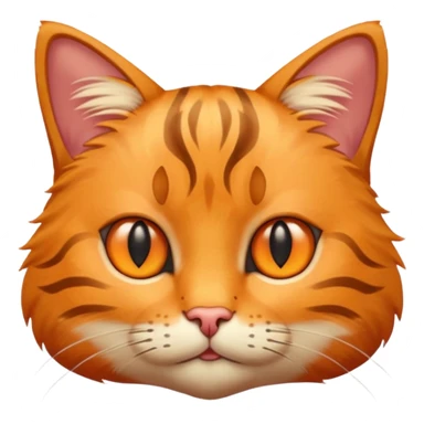 Cat with small slim eyes sticker