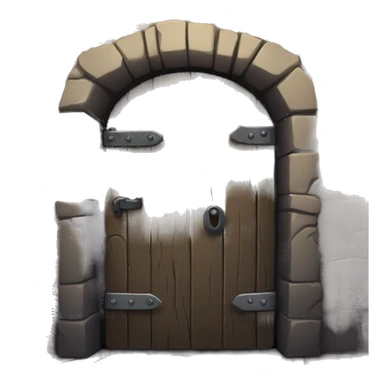 dungeon door sticker