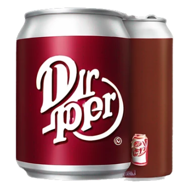 can of dr. pepper sticker