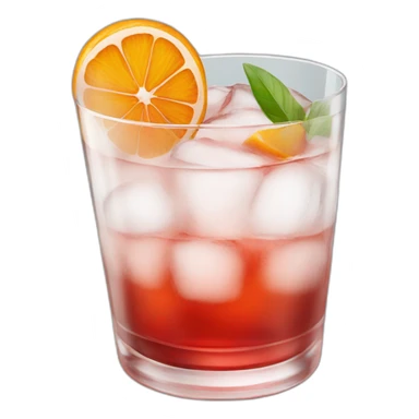 negroni short glass sticker