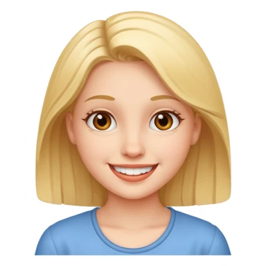Dame un emoji de una chica caminando sticker