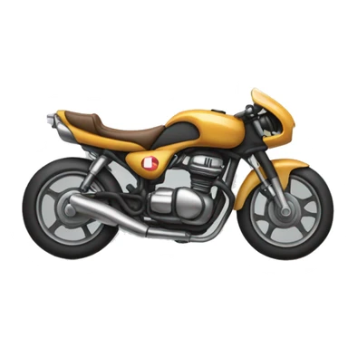 a motorbike handlebar sticker