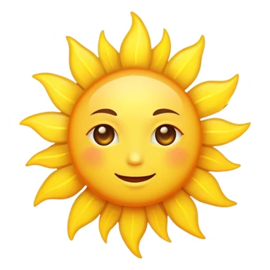 Good morning sun sticker