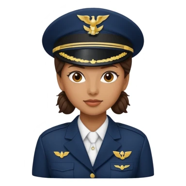 Female navy soldier,  sticker