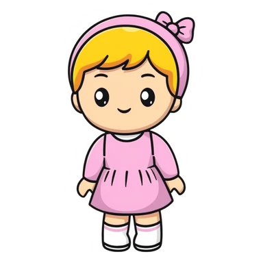 doll sticker