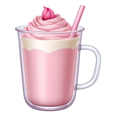 Rose milk tea  sticker