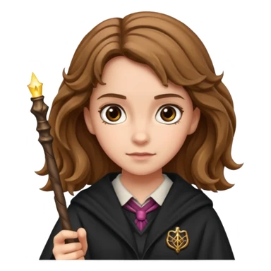 Hermione granger wand sticker