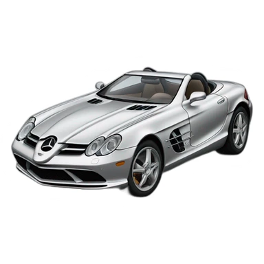 Mercedes-Benz SLR 722 sticker