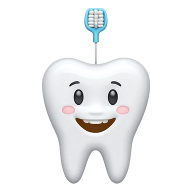 dental floss pick sticker