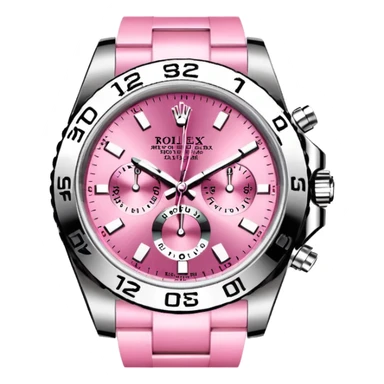 Pink Rolex and g wagon sticker