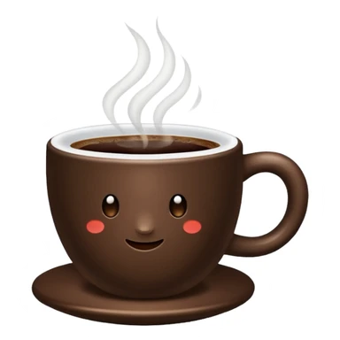 a cup of hot coffee















 sticker