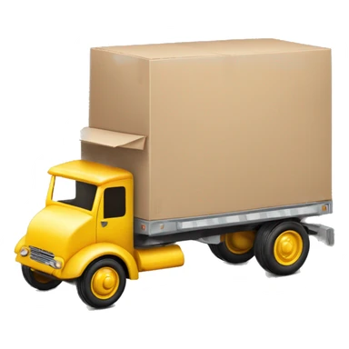 Toy Very large 1933 mover’s moving truck sticker