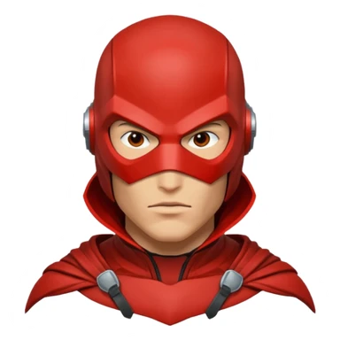 redhood with helmet sticker