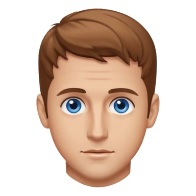 Joey McIntyre blue eyes, light brown hair sticker