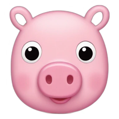George pig peppa pig sticker