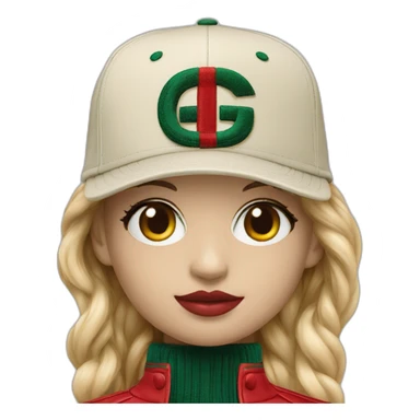 cap gucci accesories sticker