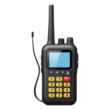 walkie-talkie sticker