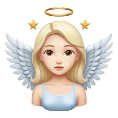 cusion foundation with angelic wing sticker