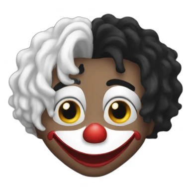 Playboi carti vamp clown sticker