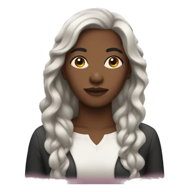 Black Trans woman  sticker