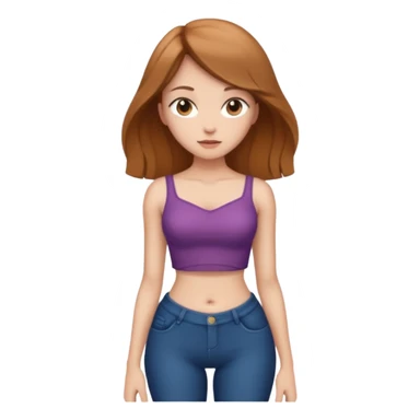 Skinny legend. Girl with Super tiny toxicly dramatic waist compared to her hips/chest sticker