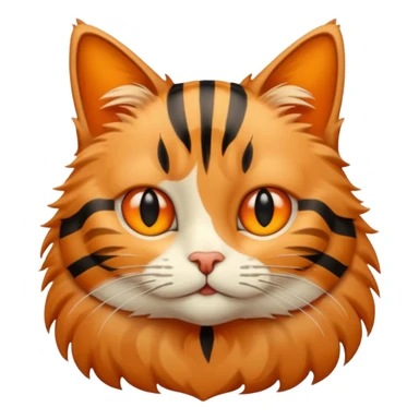 Tabby cat sticker