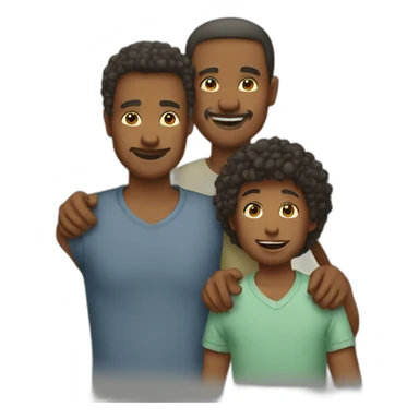 parents and sons sticker