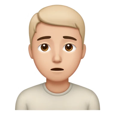 internally shaking emoji but outward calm  sticker