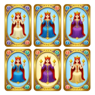 tarot cards sticker