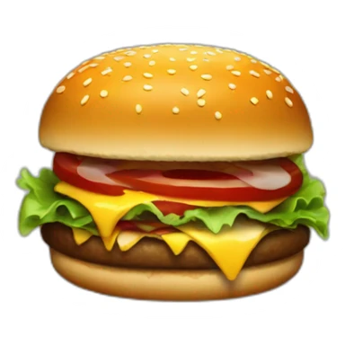 finding a burger in darkness with flashlight sticker