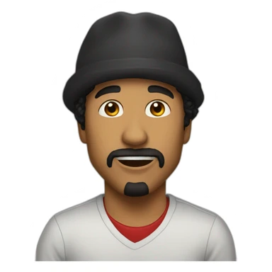 Menace santana sticker