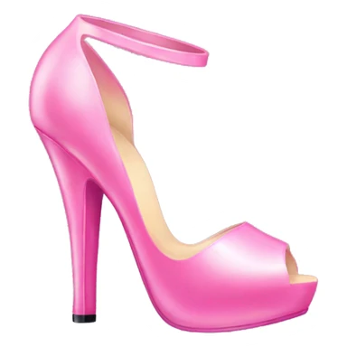 Good girl perfume pink  heel sticker