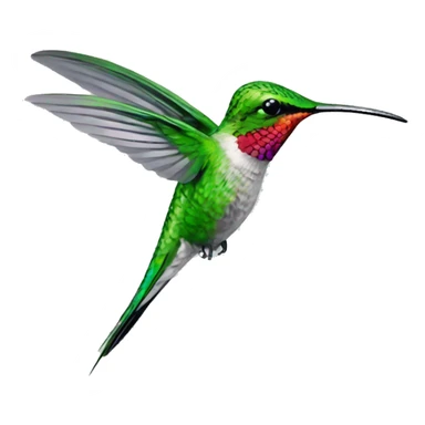 humming bird  sticker
