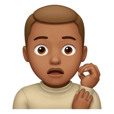 Kyle Jackson doing the choking emote sticker