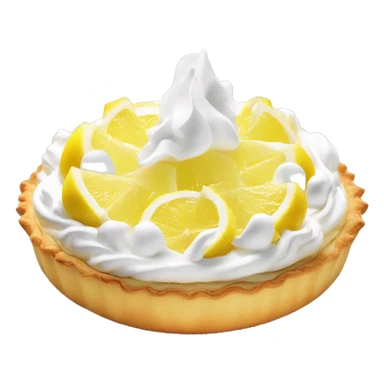 Tarte citron meringuée  sticker